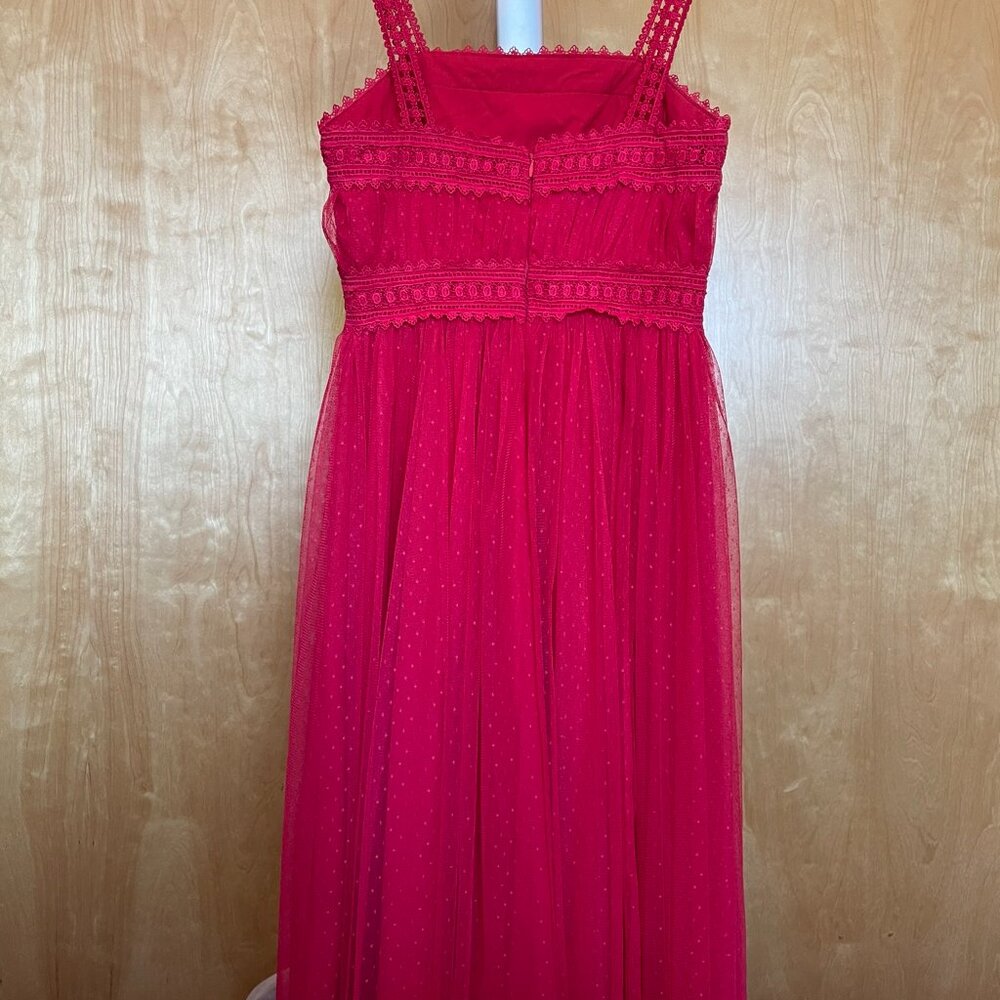 Lulu's tulle red dress - Picture 3 of 7